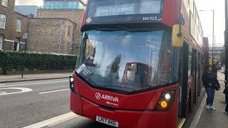 A journey on bus UL3 from Peckham rye to queen road LK17 AKG HV323 [upl. by Templa931]