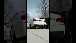 F10 550i exhaust sound [upl. by Eichman]