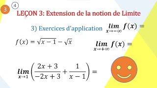 Exercice 4 sur les Limites et Opérations [upl. by Nosreffej]