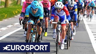 GentWevelgem 2019 Highlights  Cycling  Eurosport [upl. by Gladdy921]