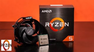 AMD Ryzen 5600X CPU Unboxing  RYZEN 5600X [upl. by Nosnar]