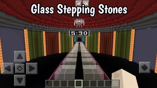 Squid Game in Minecraft PE Glass Stepping Stones Download Map Part 5 [upl. by Yssim356]