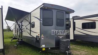 2018 Puma 39BHT 2 bedroom Park Model Trailer  CampOut RV in Stratford [upl. by Assenat]