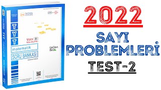 2022345 TYT MATEMATİK  SAYI PROBLEMLERİ TEST2  yks2022 tyt2022 2022tayfa 345 [upl. by Alodie]