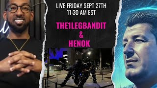 HENOK amp THE1LEGBANDIT DISCUSS THIS BULL RUN also HENOKS WORLD FAMOUS PODCAST PANTHEONS [upl. by Tonina861]