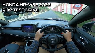 Honda HRV SE 2022  POV Test Drive Indonesia [upl. by Iclek268]