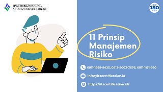 11 PRINSIP MANAJEMEN RISIKO [upl. by Akinat622]