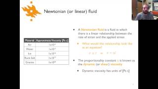 Geodynamics  Lecture 91 Introduction to fluid mechanics [upl. by Seidel]