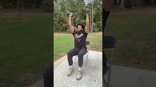 Do this if you have bad knees badknee seatedworkout seatedexercise [upl. by Micro]