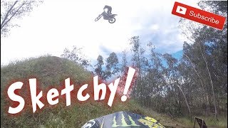 Sending New Jump With Fitz amp Josh Hill GoPro Raw at Deegan Compound [upl. by Wertz639]