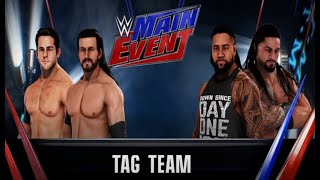 WWE MAIN EVENT BLOODLINE VS UNDISPUTED ERA [upl. by Elyod]