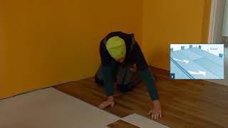 How to install SPC click flooring  Grabo Domino SPC [upl. by Ym]