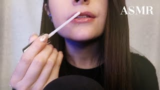 ASMR FRANCAIS ⚪️ GLOSS 👄⭐ bruit de bouche tapping pop t t t [upl. by Aneala]