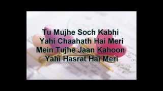 tu mujhe soch kabhi karaoke freemp4 ByMahesh Kumar [upl. by Ambrosine]