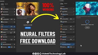 Neural Filters  Photoshop CC  Adeeb Technology Lab [upl. by Asaeret182]