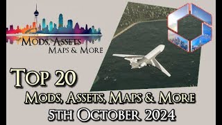 CitiesSkylines2  Top 20 Mods Assets and more  5th October 2024  ii026 [upl. by Zora385]