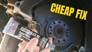 Fix A Oil Pan Leak On The Cheap Fast And Easy [upl. by True198]