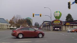 Driving in Abbotsford City  BC British Columbia Canada  Sightseeing Drive  Fraser Valley [upl. by Plante442]