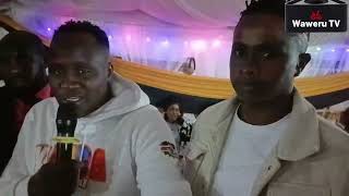 SIWEZI TOA PESA KIDOGO KULIKO KASOLO DJ BIADO ROASTS FRIEND KASOLO AT MWENGEIs EVENT [upl. by Suivatnad]