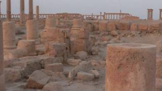 Palmyra Tadmor تدمر in Syria at sunset and sunrise [upl. by Yrreg]