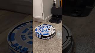 R2D2 R2D2 starwars roomba Vacuum ￼Alexa [upl. by Ahsima]