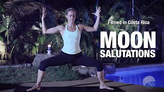 Moon Salutations Yoga Class  Five Parks Yoga [upl. by Salangi287]