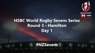 Were LIVE for day one of the HSBC World Rugby Sevens Series in New Zealand NZSevens [upl. by Elum]