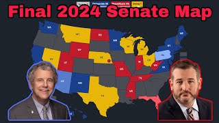 FINAL 2024 Senate Election Prediction [upl. by Alwin]