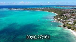 Trou aux Biches and Mont Choisy Beach in TrouauxBiches in Pamplemousses District Mauritius [upl. by Netsuj987]