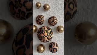 Leopard Print Polystyrene Art interiordesign innovativedecor home decor interior art [upl. by Ginevra145]