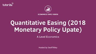 Quantitative Easing I A Level and IB Economics [upl. by Koo]