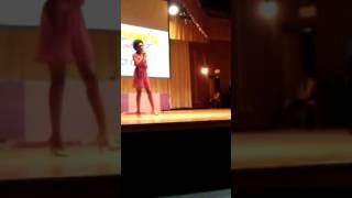 TaiJea Davis singing quotWhos Loving Youquot By Jackson 5 at Wilson High School Talent Show [upl. by Huff455]