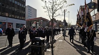 Albertbridge Accordion Band in Belfast [upl. by Enifesoj328]