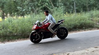 R15 v2 top speed only 40000 Rupen ma￼ bike r15s youtube [upl. by Ayikahs]