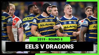 NRL 2019  Parramatta Eels v St George Illawarra Dragons  Full Match Replay  Round 8 [upl. by Jauch554]