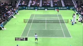 Rotterdam 2014 Friday Hot Shot Gulbis [upl. by Dagna]