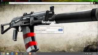 How to Change Facebook Login Background [upl. by Teahan]