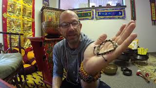 How to adjust your Tibetan Wrist Mala [upl. by Spark]