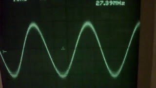 CB Funk Am Fm Modulation Darstellung mit dem Oszilloskop  eflose 11 [upl. by Nylissej333]