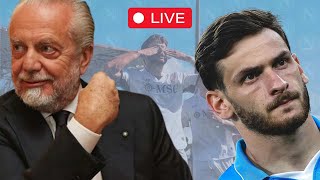 Vittoria di rigore a Empoli Conte e il rinnovo di Kvaratskhelia 🔴 CN24 Live [upl. by Anaiq]