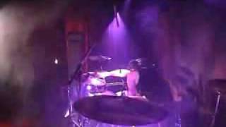 Hammerfalls Anders Johansson metal drum solo [upl. by Arikahs]