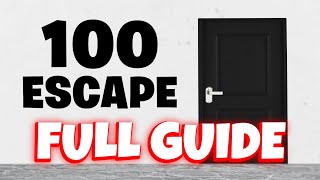 EPIC PLAY STUDIO 100 ESCAPE ROOM FORTNITE Epic Play Studio 100 Escape Room FULL GUIDE [upl. by Nabatse651]