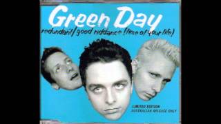 Green Day  Reject Live Redundant Single AUS CD  RARE [upl. by Blanc]