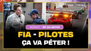 FIA  PILOTES  ÇA VA PARTIR EN LIVE  Débrief GP du Qatar Les Pistonnés F1 [upl. by Ethelred]