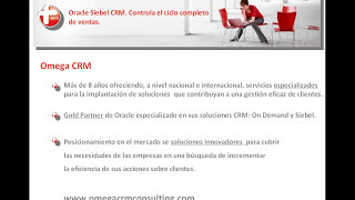 Oracle Siebel CRM para el sector de Distribución y Retail [upl. by Eilloh245]