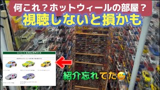 【ホットウィール】2月発売のサイドラインと、一部のコレクション 部屋をお見せするよ [upl. by Cirone984]