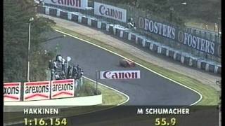 1998 R16 Japan Qualifying Schumacher Pole Lap ITV [upl. by Elia380]