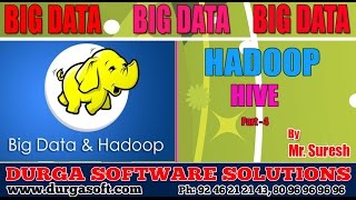 BIG Data  Hadoop  Hive Part4 by Suresh [upl. by Colt]