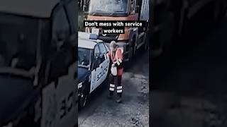 Dont mess with service workers pt54 automobile car funny [upl. by Hildick]