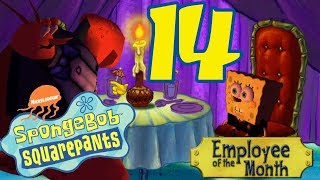 Lets Play Spongebob Employee of the Month ep 14 Fine dining [upl. by Yuk]